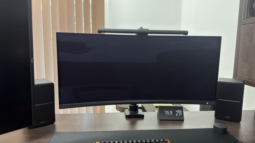 Monitor Gaming Philips Evnia curbat 34 Qd Oled 34M2C6500/00