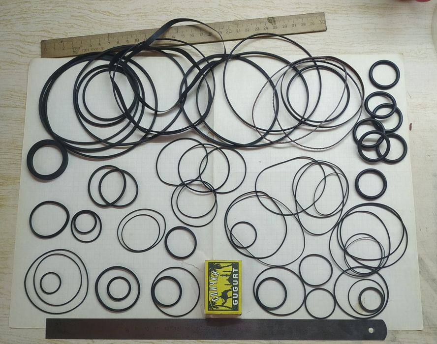 Пасики для магнитофонов, головки .