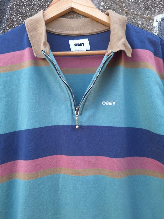Obey Structure L/S Polo