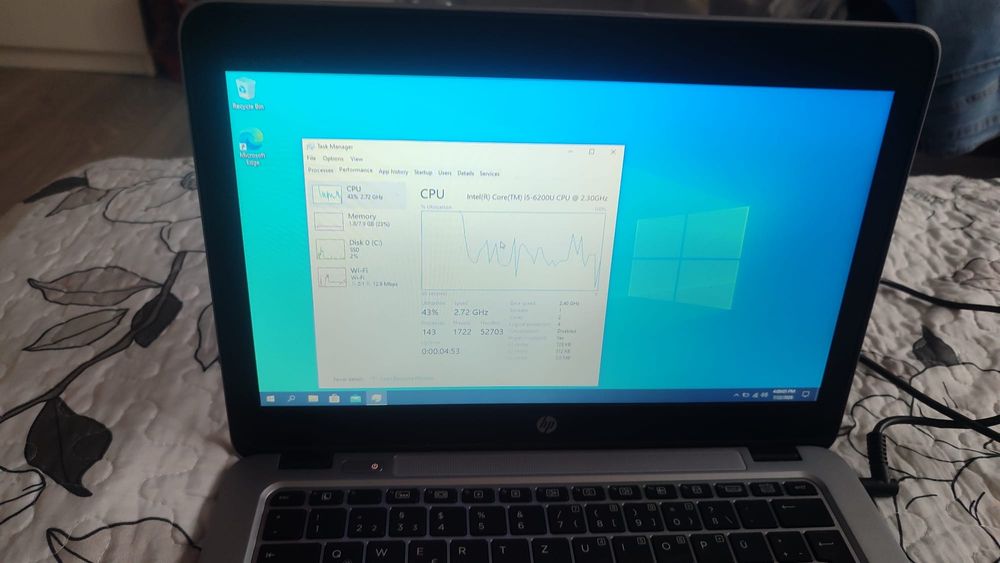 Laptop HP, 256 gb