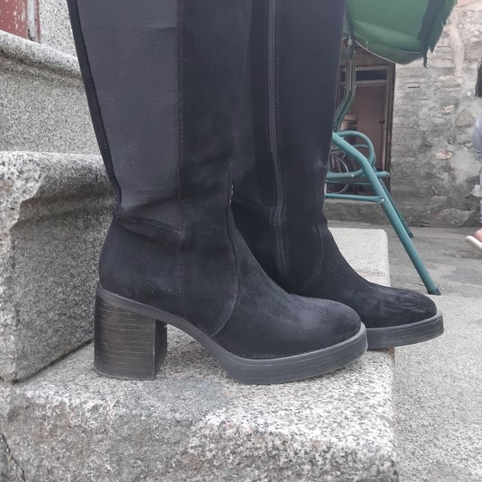 Ботуши с висок ток