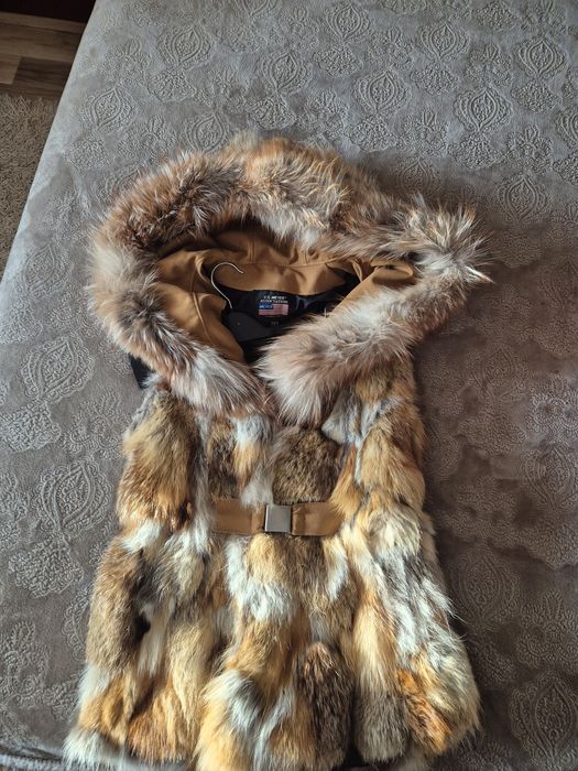 Кожен елек естествен косъм