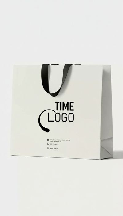 пакеты с логотипом