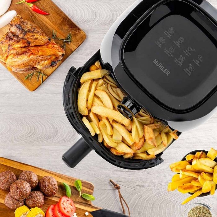 Фритюрник с горещ въздух MUHLER, 4L, 1500W, механичен