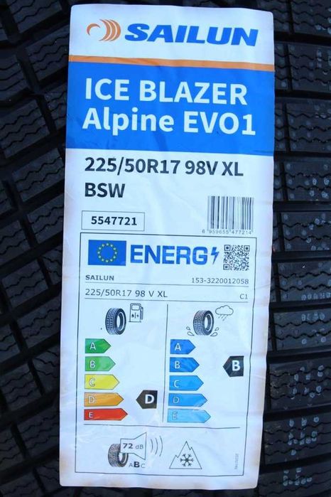 Anvelope iarna noi 225/50R17 98V XL, Sailun