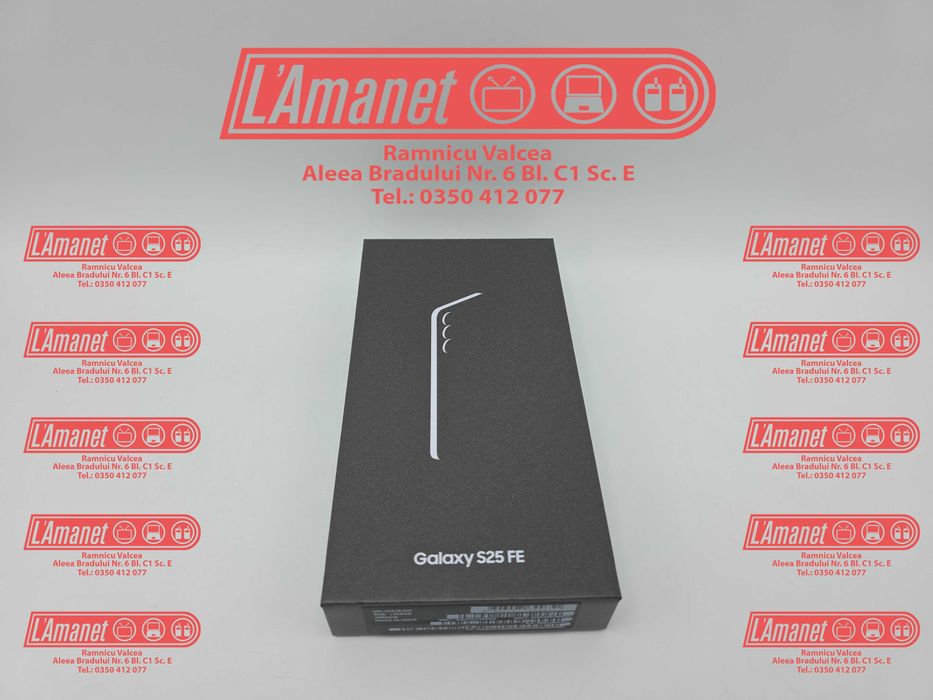 Samsung S25 FE Black 256Gb DualSim FullBox Sigilii Intacte Garantie