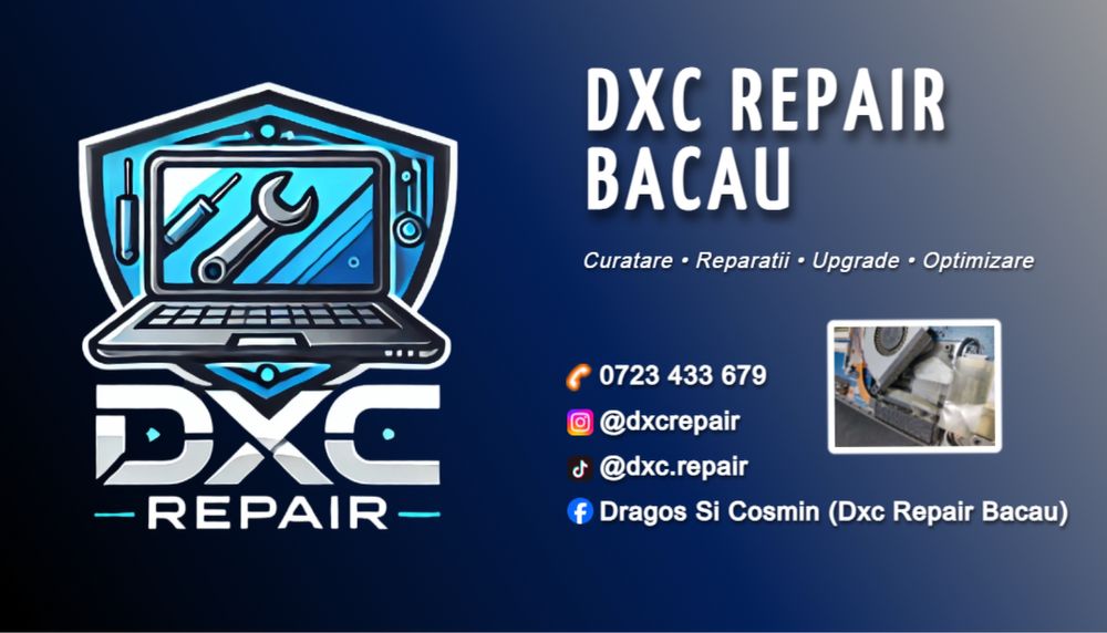 Reparatii PC Laptop Console Bacau