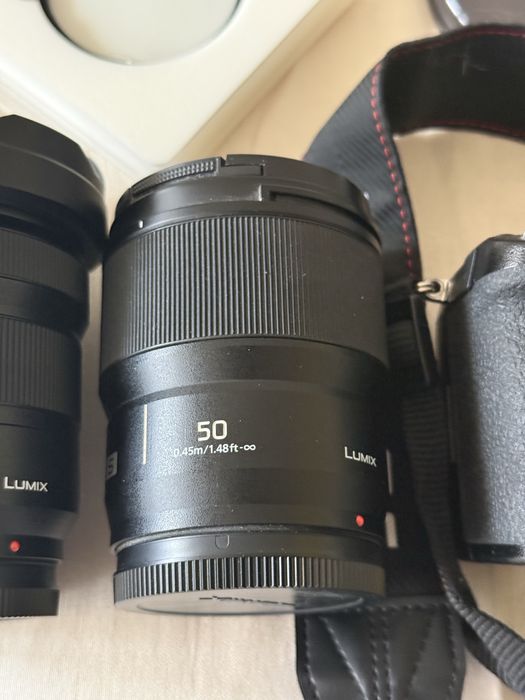 СПЕШНО - Камера Lumix S5 + 2 обектива, Филтри и Аксесоари