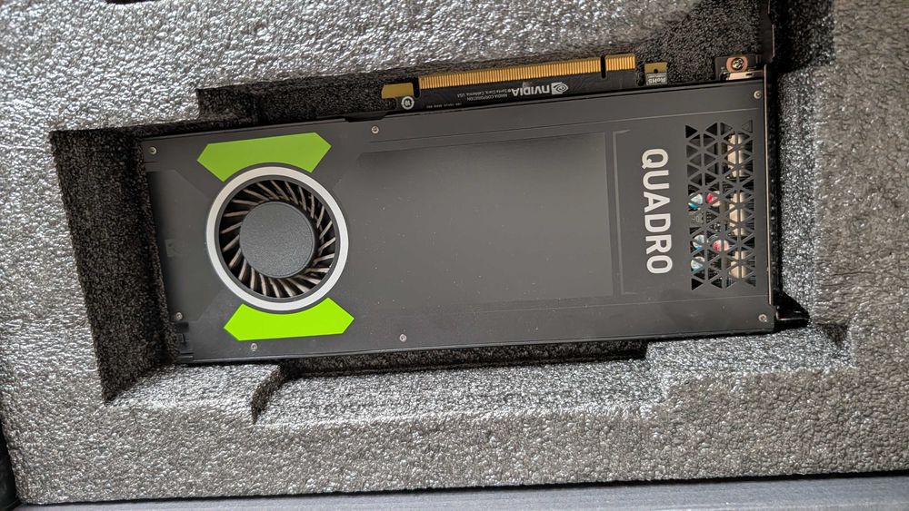 NVIDIA Quadro P4000 8GB Видеокарта за Plex Media Server Hardware Transcoding 4K / Професионална за CAD SolidWorks 3D Max Rendering GPU Видео карта