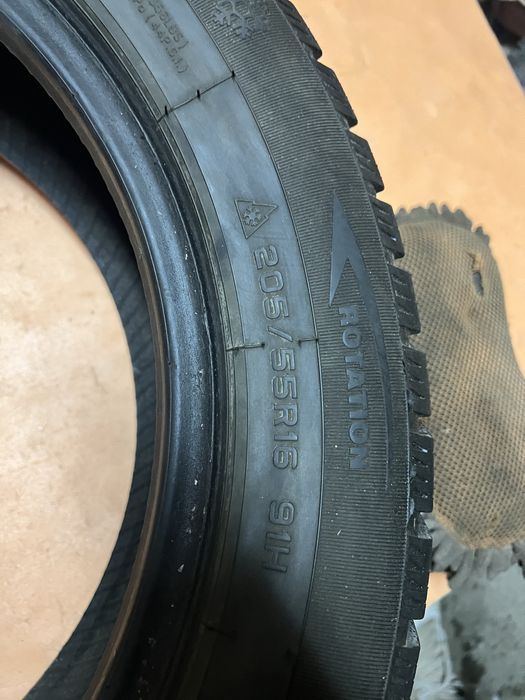 Зимние шины 205/55/16