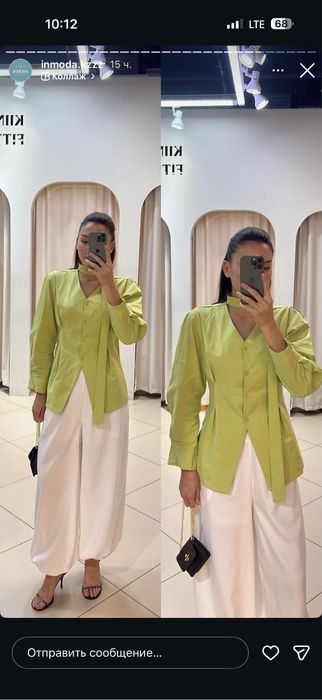 Новый пиджак в белом цвете