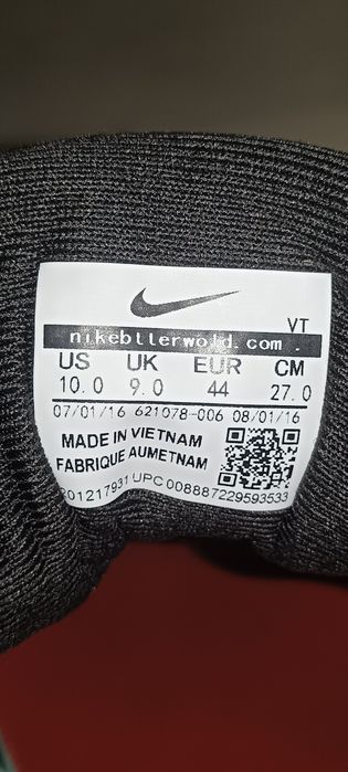 Кросовки nike airzoom маломерит на 1 размер