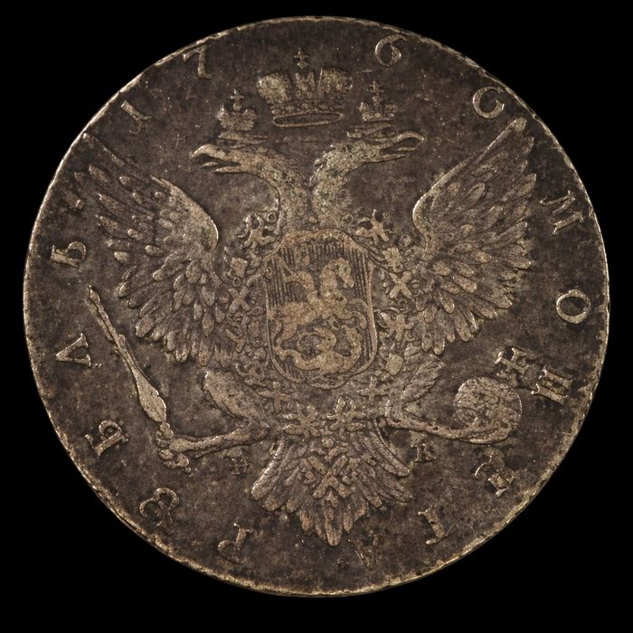 Рубль 1766г. Екатерина II
