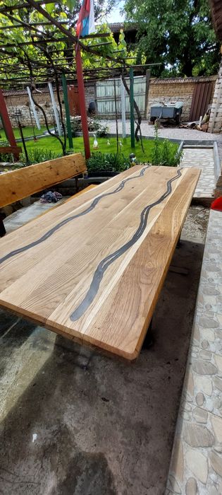 Трапезна маса от ОРЕХ \ Дъб