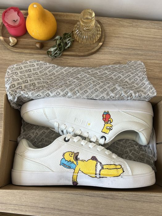 Custom Обувки семейство Симпсън