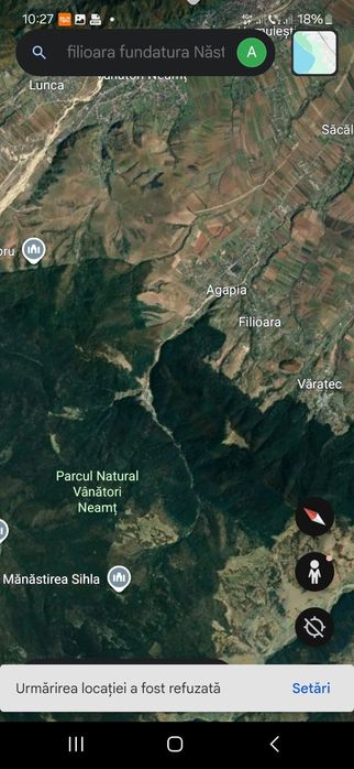 Vand teren constructii+livada in Filioara jud NT 13Eur/mp