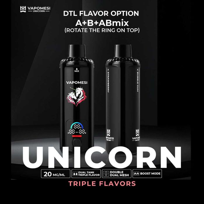 2 buc Vape 110.000 Puffuri si 3 Arome individuale Cap Rotativ