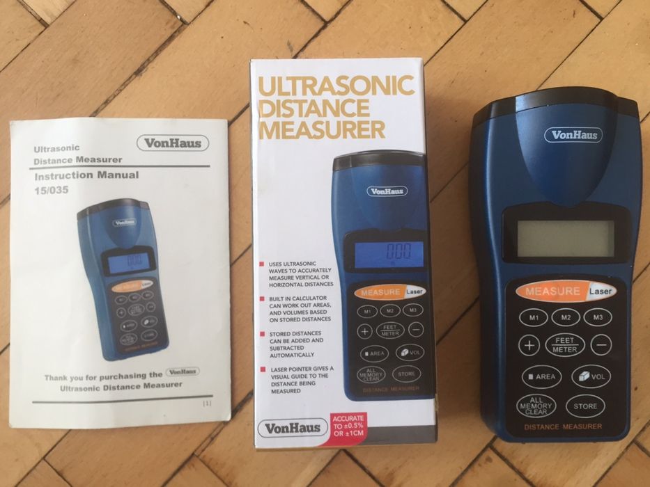 Продавам многофункционална лазерна рулетка Vonhaus 15/035
