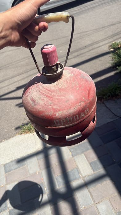 Газовый баллон 5 литров маленький