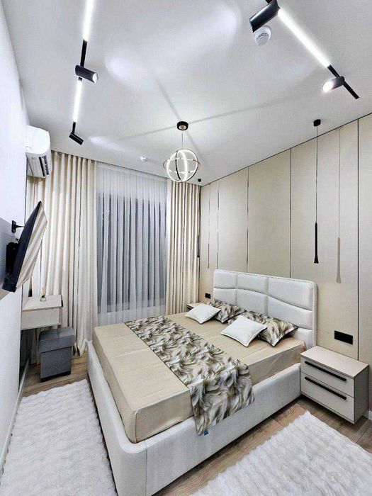 2-комн. квартира 56 м², ЖК Oz Makon, дизайнерский ремонт, 4/14