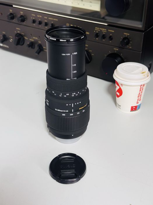 Obiectiv Sigma 70-300mm f/4-5.6 DG APO Macro compatibil Nikon