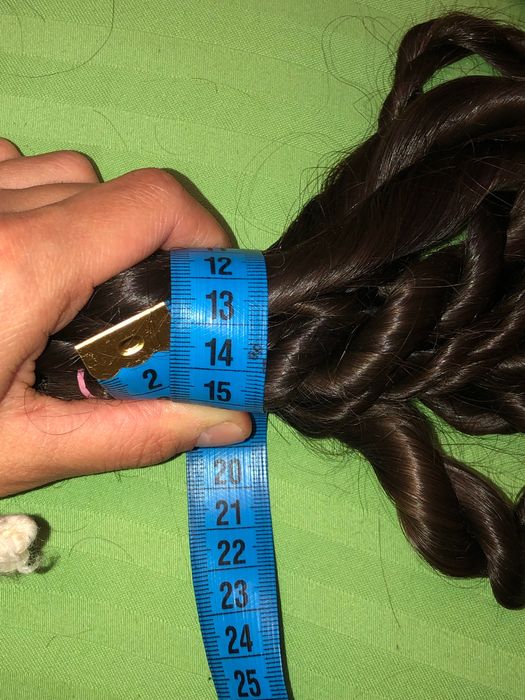 Par natural brunet 40 cm