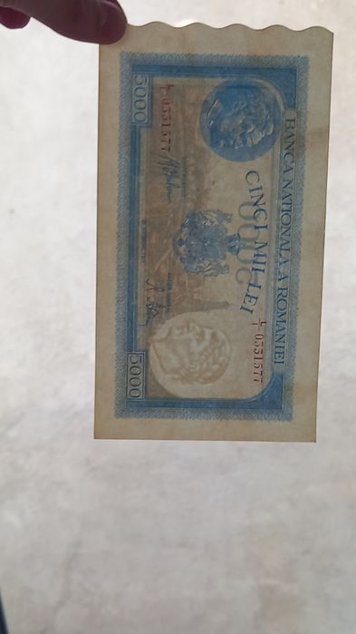 Vand bancnota 500 lei an 1943, UNC,foarte frumoasa