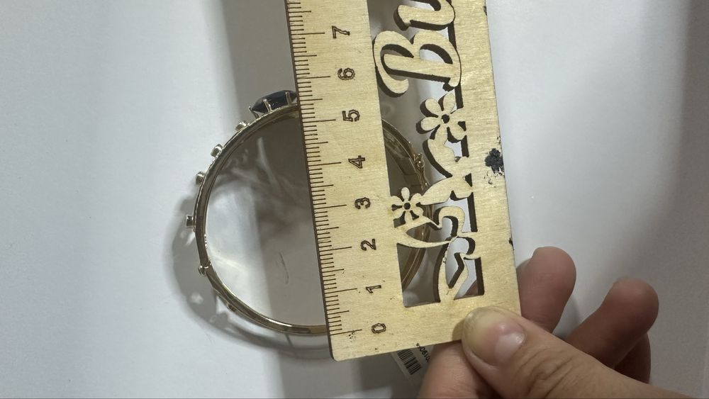 Золотой браслет с бриллиантоми