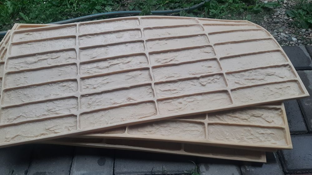 Полиуретановые формы для гипсового кирпича