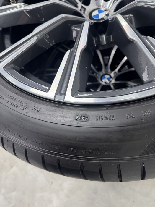 Jante Bmw X5 R20 G05 X6 G06 740M Originale Pirelli de vara 2024 99%
