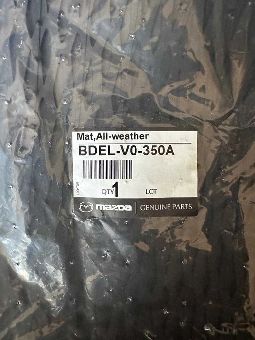 Set covorase cauciuc originale pentru Mazda 3