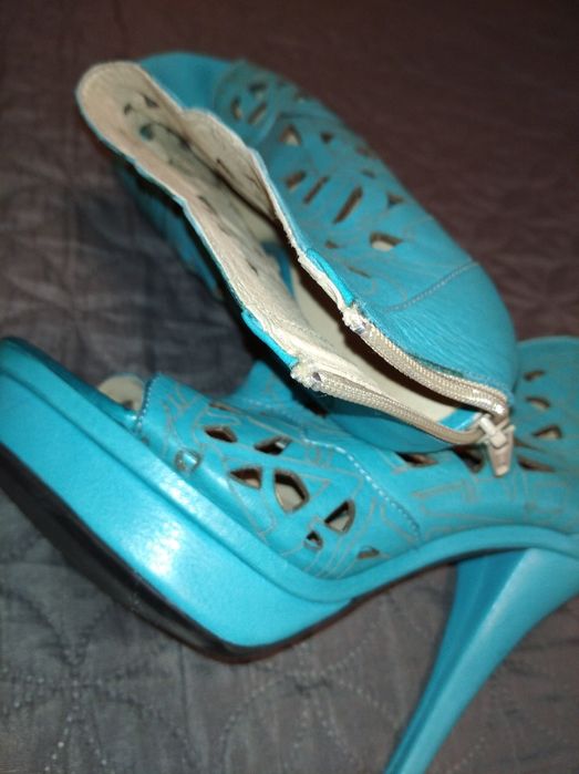 Летни боти естествена кожа номер 39