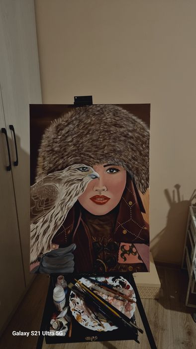 Картина холст масло.