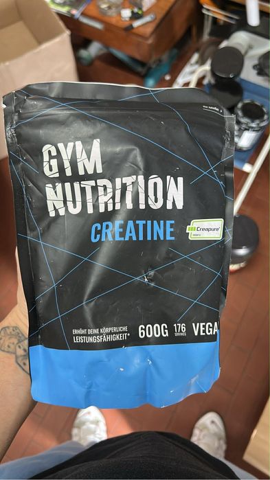 Proteină + Creatină pentru masă musculară