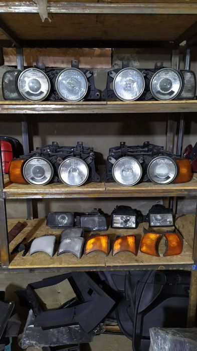 Фары с поворотниками на БМВ е34