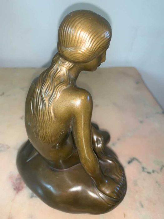 Sculptură bronz Edvard Eriksen (1876-1959)