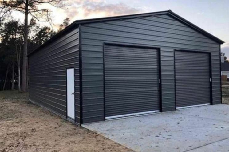 Vând garaje auto pe structura metalica