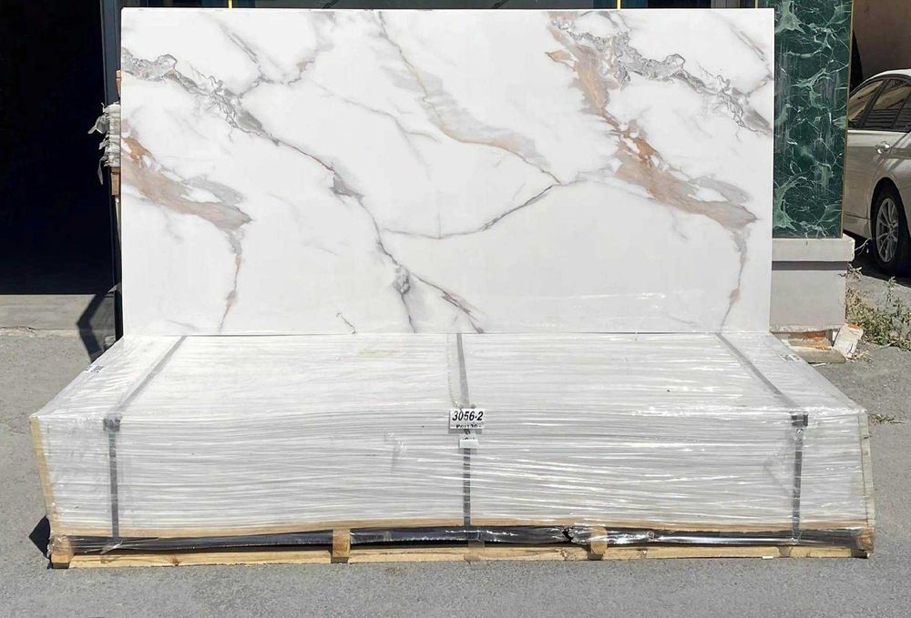 PVC панел стенен, Calacatta Gold - 1.22m/3mm/2.60m