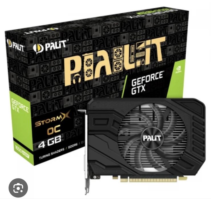 Видеокарта palit 1650 4gb