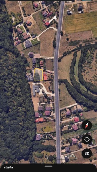 Teren intravilan 1050 mp Lebăda