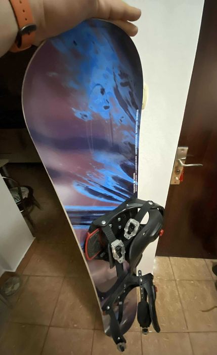 PLACĂ Snowboard NIDECKER -Pachet COMPLET/boots- șosetă tehnică/+BONUS