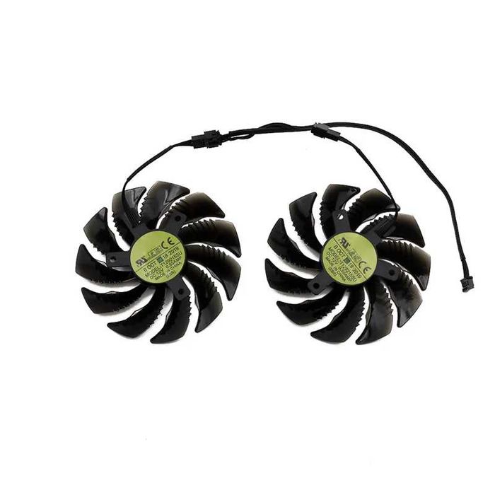 Set 2Ventilatoare T129215SU 88mm 4Pin PWM Gigabyte GTX 1050-1070 580