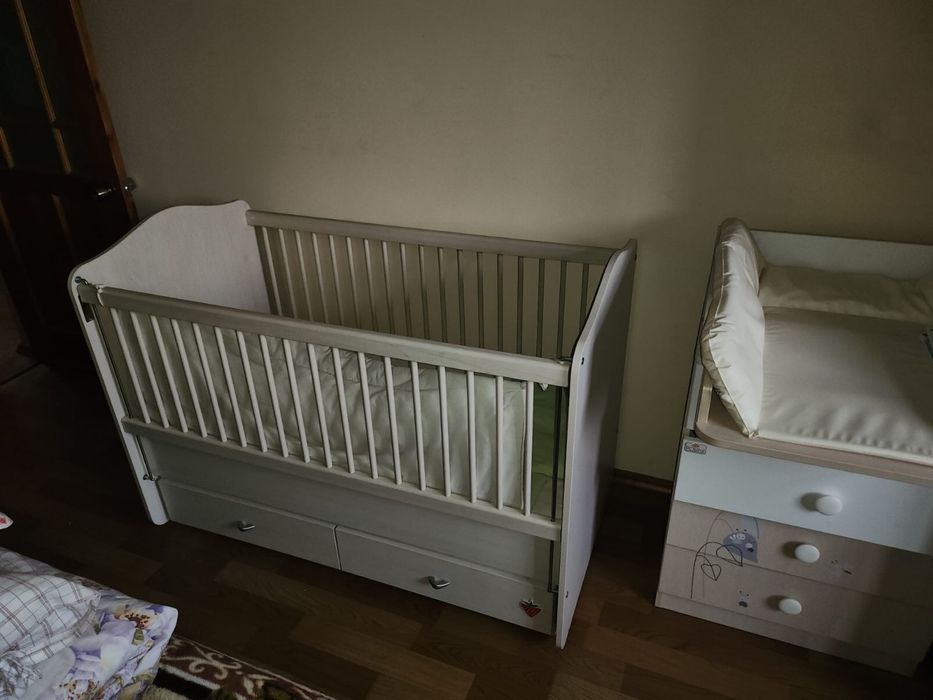 Манежка кроватка, пеленалка