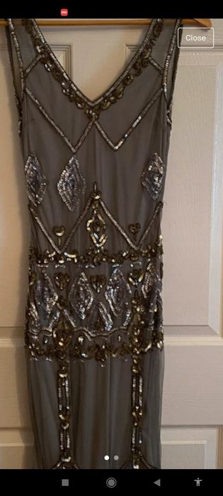 Rochie eleganta cu margele si paiete Miss Selfridge