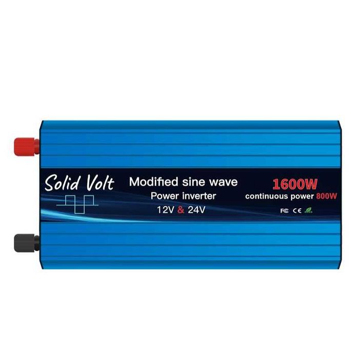 Invertor 800W/1600W unda modificata, 12V si 24 V – 220V