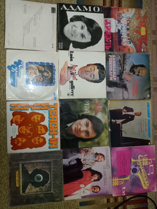 Виниловые.  пластинки  СССР