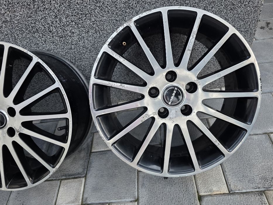 Jante aliaj bicolor/diamondcut,  R17, 5x108