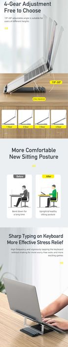 Awei X30 Laptop Macbook Stand AllMetal складная подставка для ноутбука