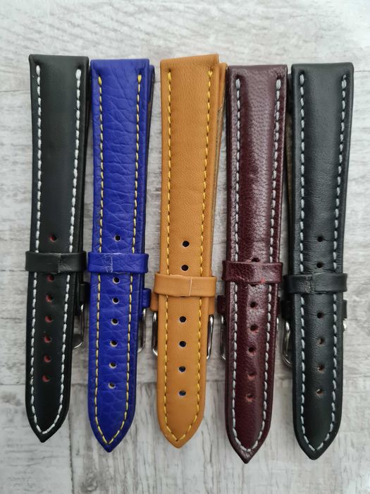 Set curele din piele naturala pentru ceasuri de 18mm