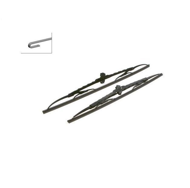 Set stergatoare parbriz Bosch Alfa Romeo 155; 166, Audi A3, Honda, Kia Nissan Lancia Mitsubishi Seat Ibiza/Cordoba, Leon, Skoda Fabia, Octavia 1U,
